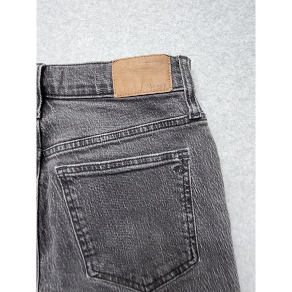 Madewell The Perfect Vintage Jean Womens 26 Gray High Rise Mom Denim Stretch - Picture 10 of 11